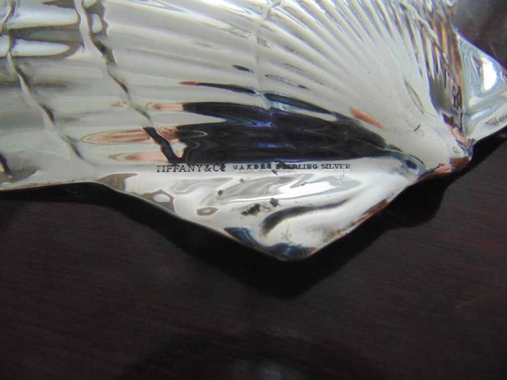 A tiffany & co sterling silver shell View III