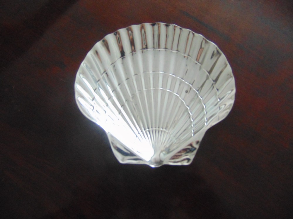 A tiffany & co sterling silver shell View IV
