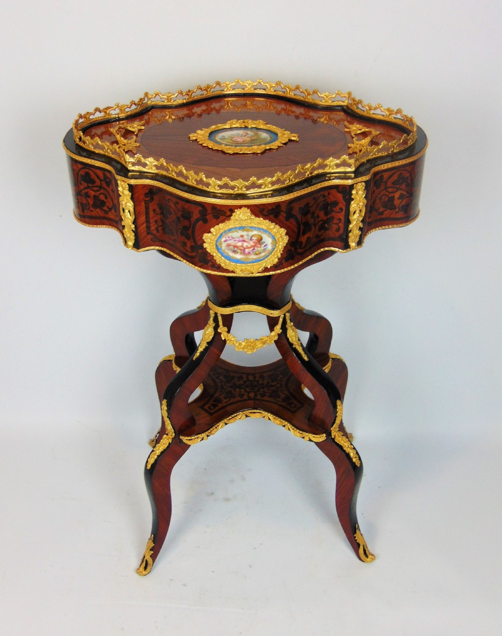 A fabulous Tulipwood Planter Jardinere french table 