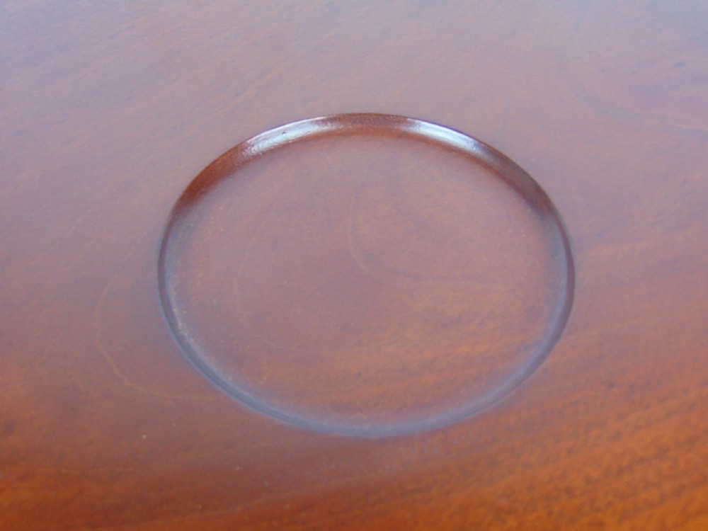 A large Mahogany Lazy Susan Suzie  View IV
