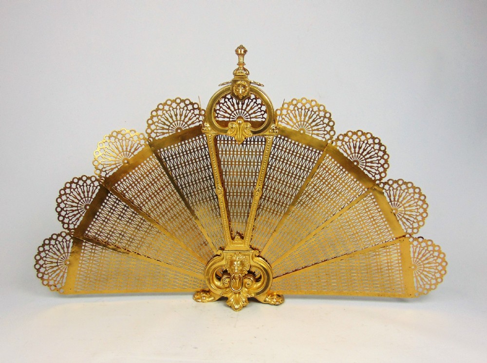 Antique Fire Screen Guard 