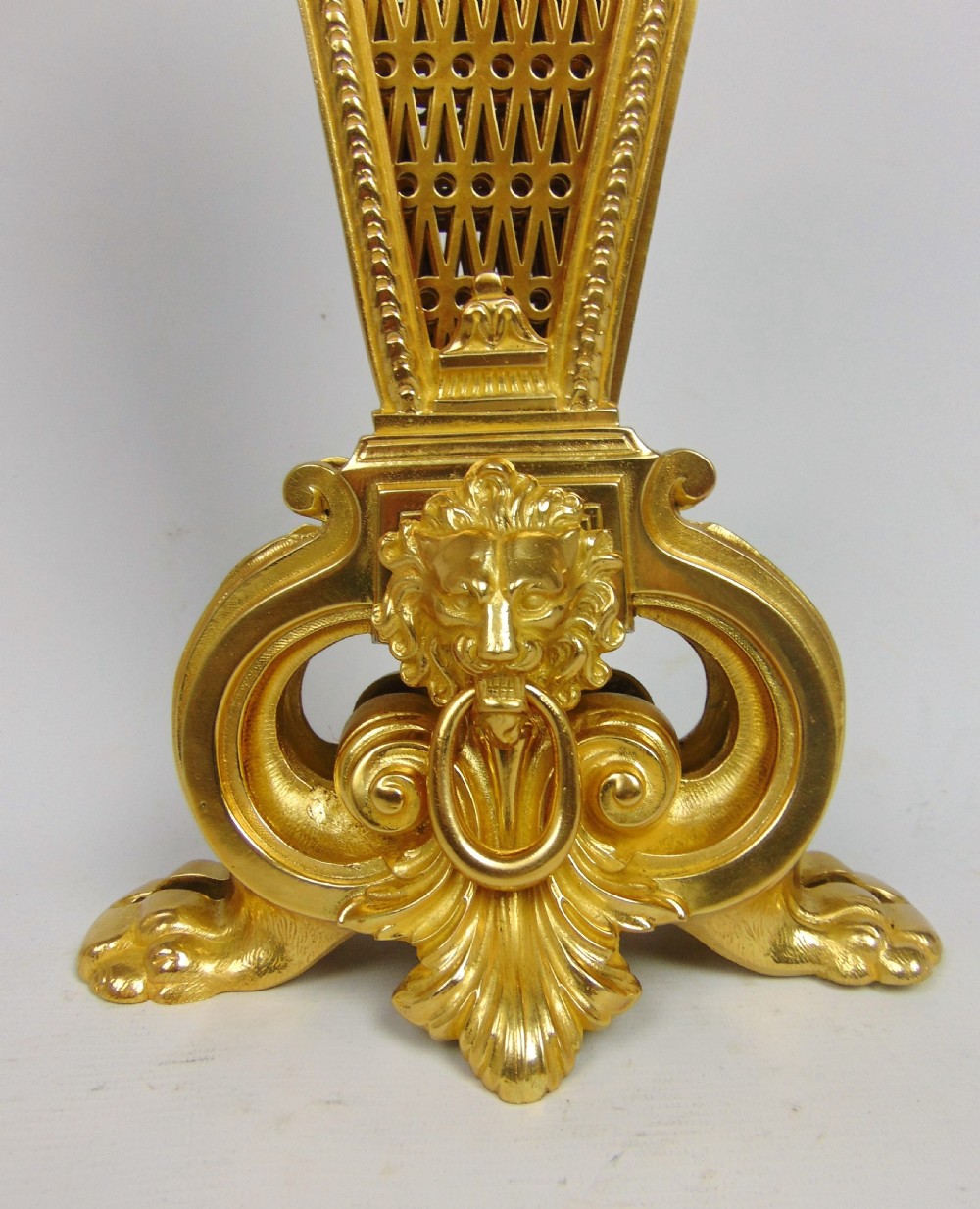 Antique Fire Screen Guard  View VI