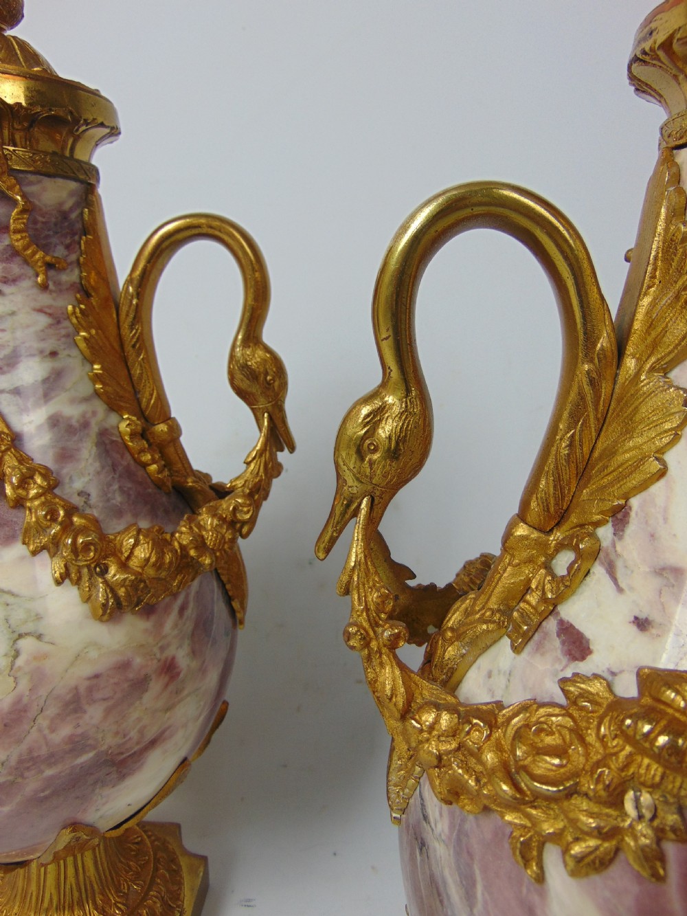 A Pair of marble 19th century
Cassolettes  View IV
