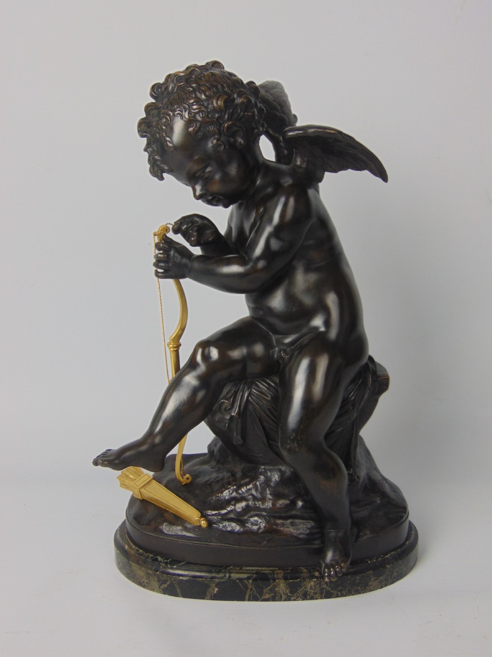 A large Bronze Cupid 
