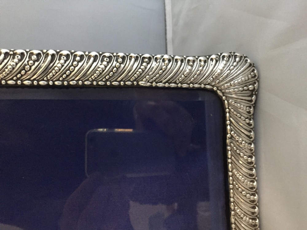 Antique Silver Hallmarked Picture Frame View V