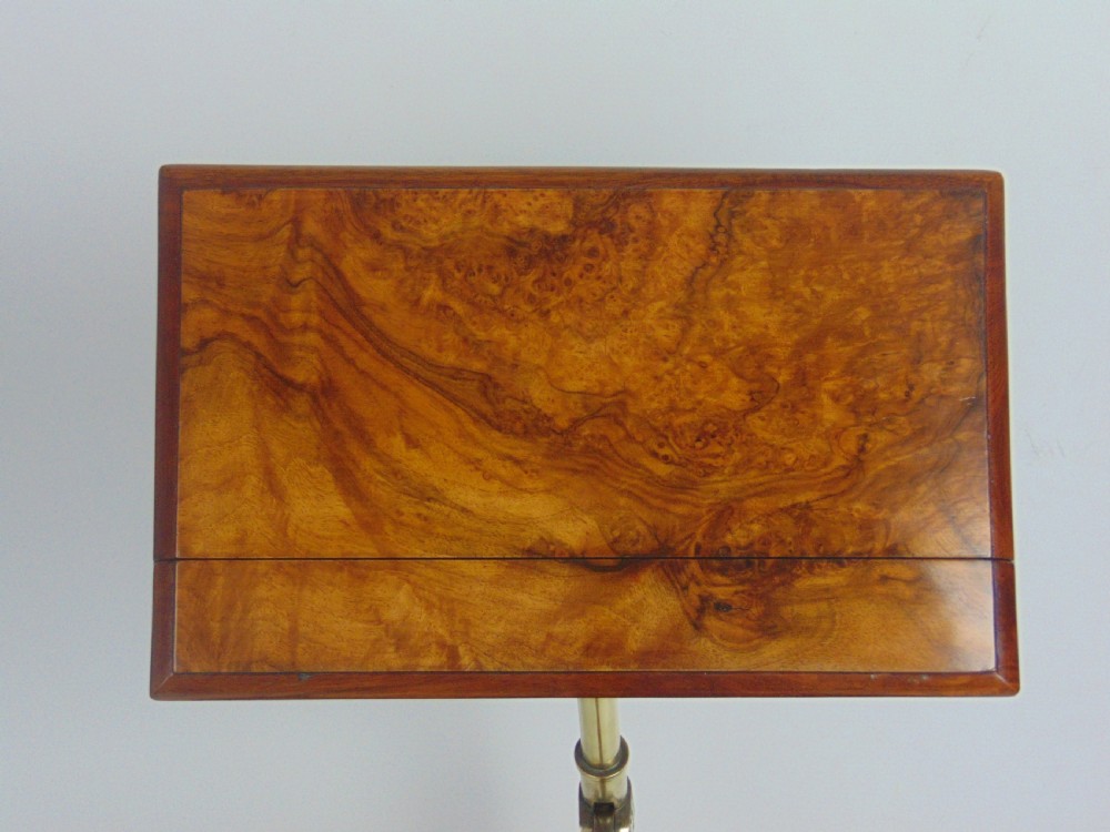 A quality John Carter Walnut Reading Music  Stand  View V