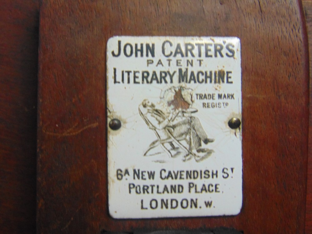 A quality John Carter Walnut Reading Music  Stand  View VI