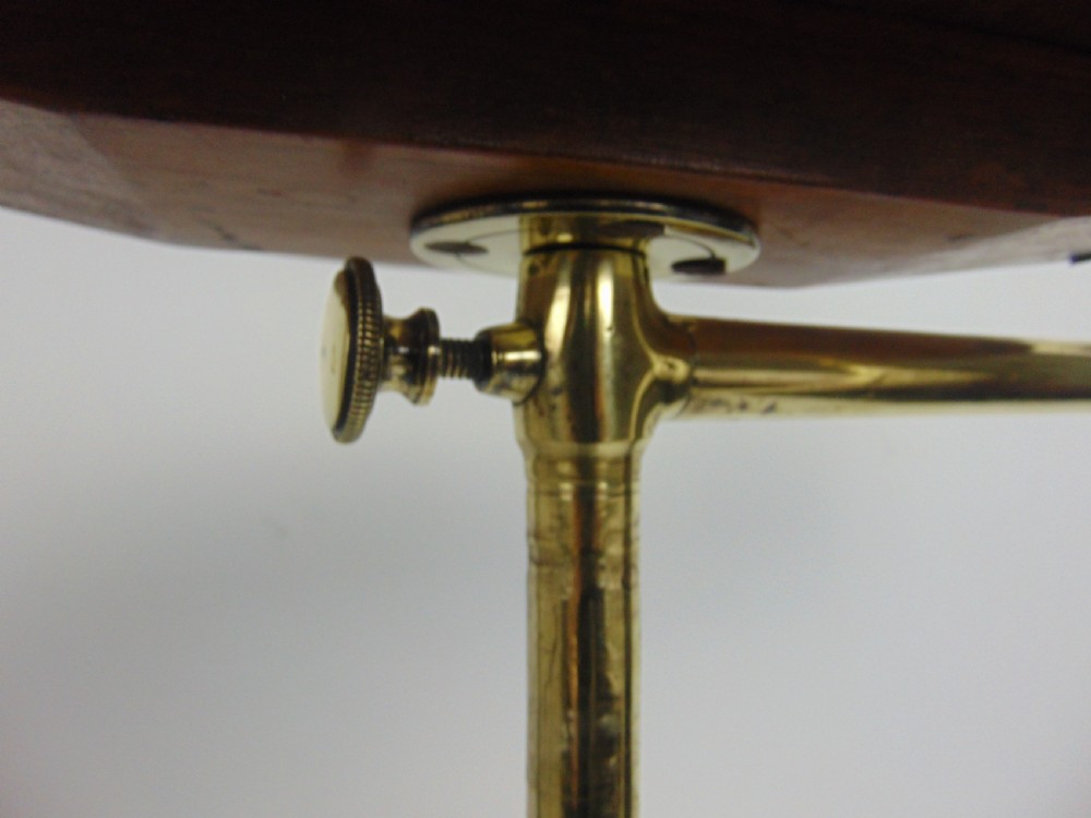 A quality John Carter Walnut Reading Music  Stand  View XI