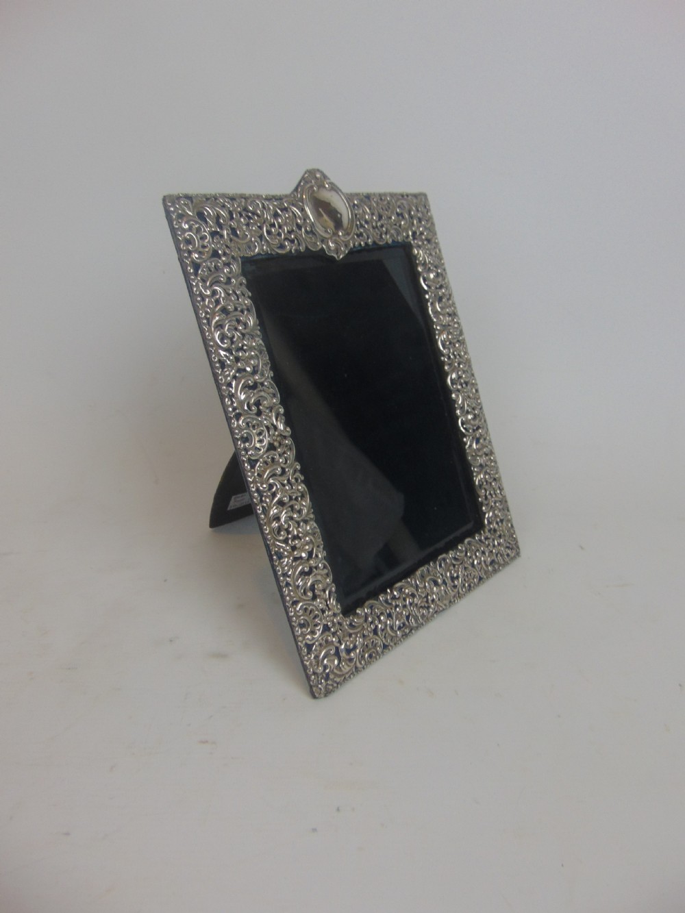 Quality antique silver photo frame  View III