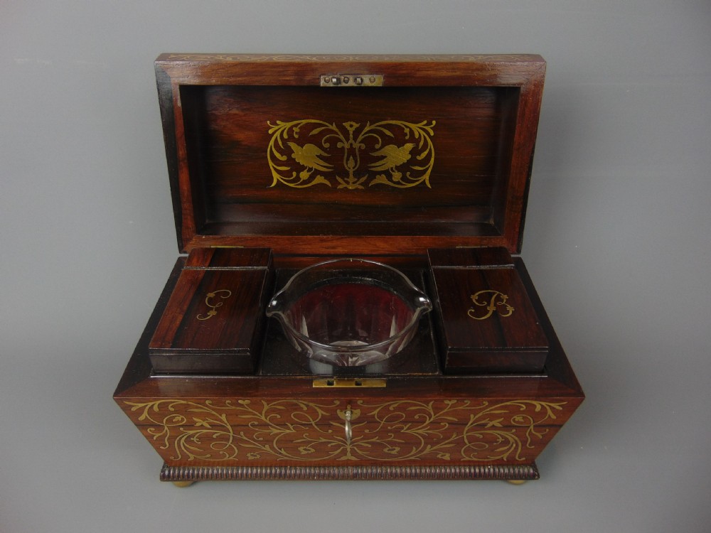 Rosewood Tea Caddy View III