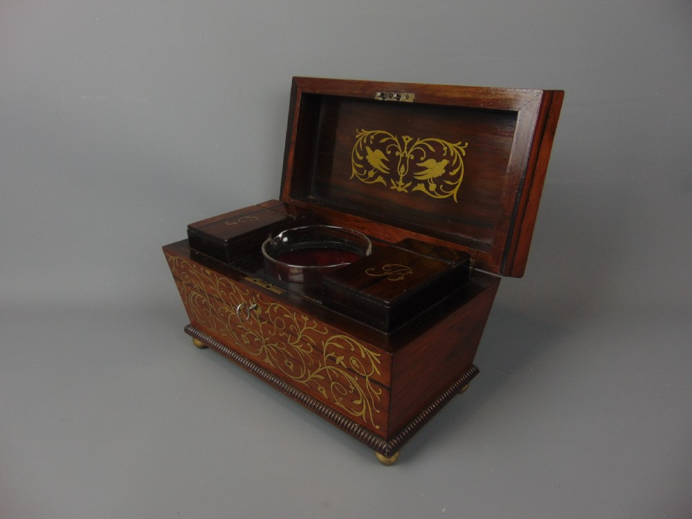 Rosewood Tea Caddy View VI