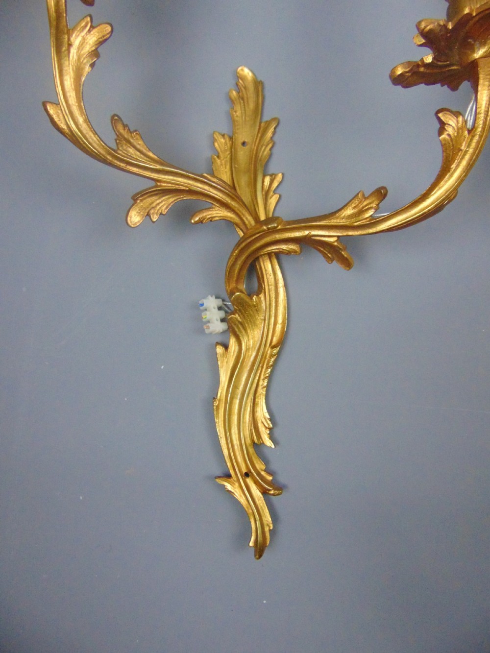 A good quality pair of Ormolu wall Lights View IV
