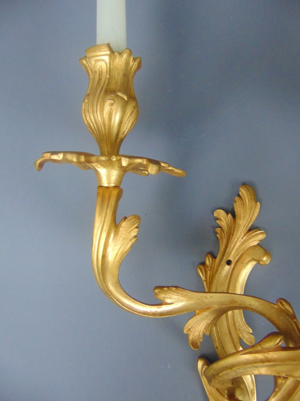 A good quality pair of Ormolu wall Lights View V
