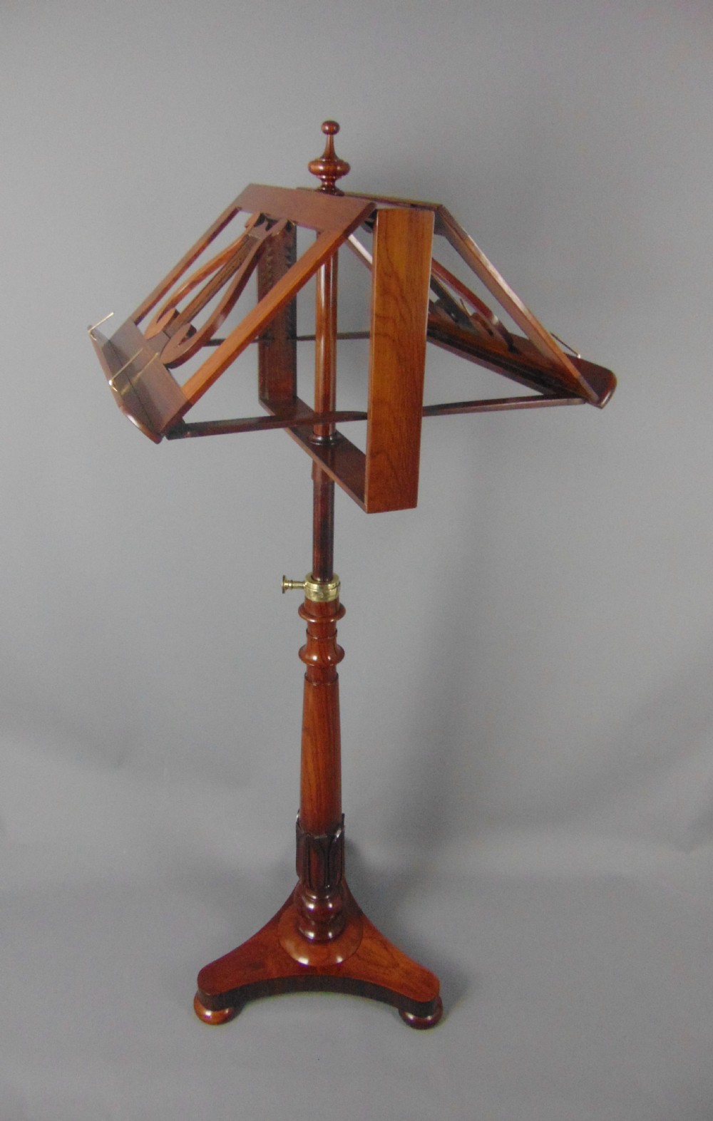 A fine Rosewood Duet Music Stand View IV