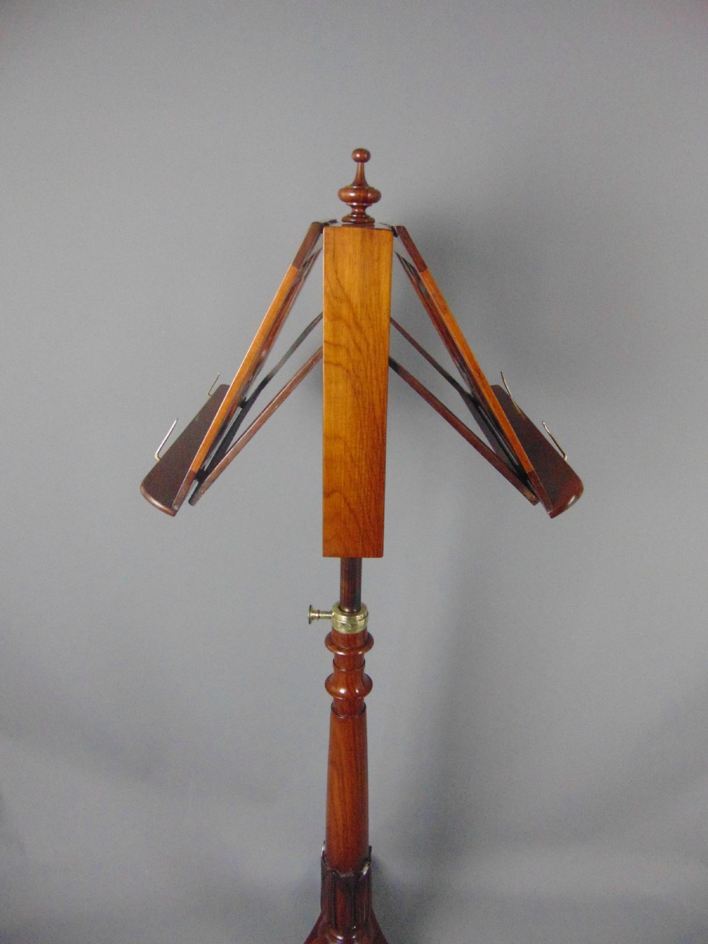 A fine Rosewood Duet Music Stand View VI