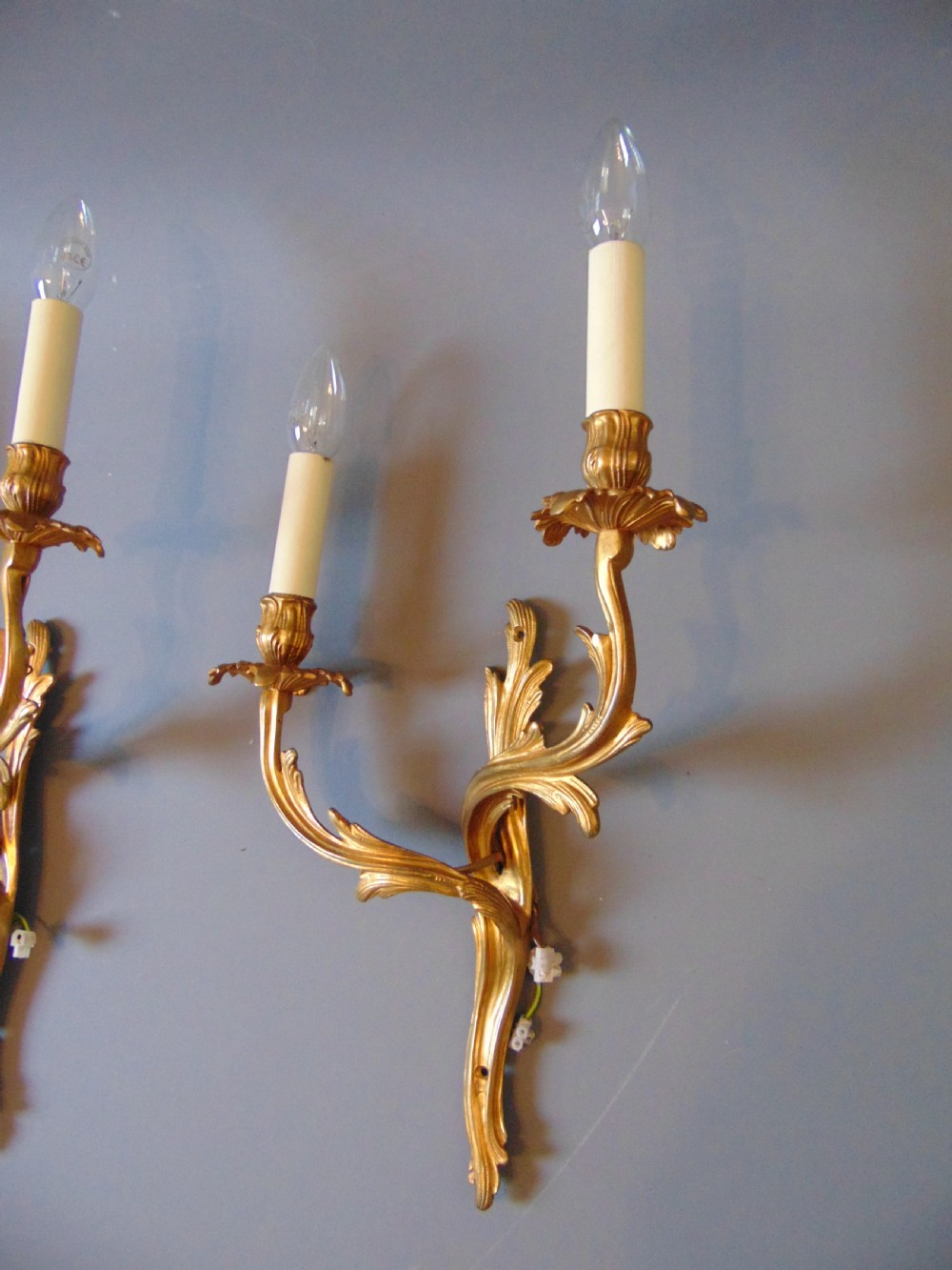 A set of Gilt Bronze Wall Lights View VII