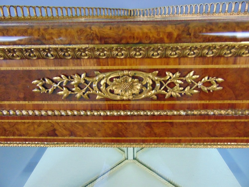 Antique Walnut Corner Display Cabinet  View VI