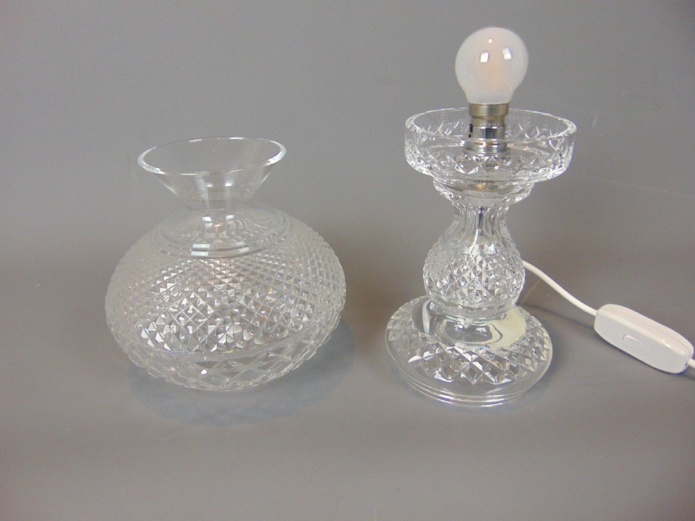 A quality Waterford Crystal Lamp View III
