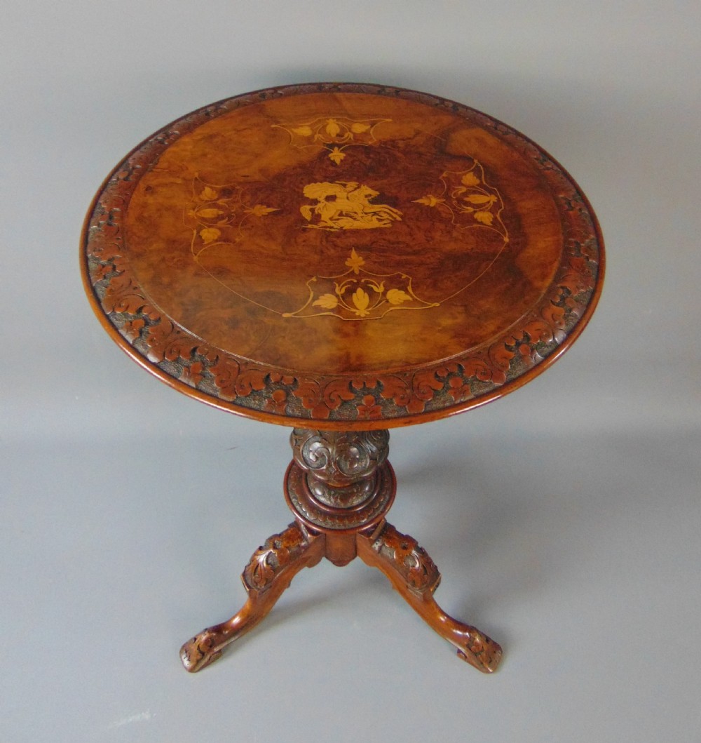 Walnut Occasional Table View II