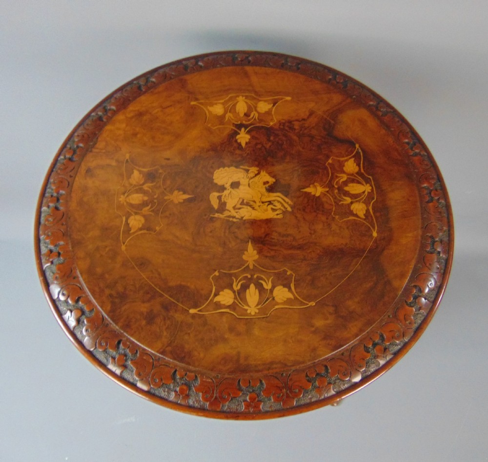 Walnut Occasional Table View III