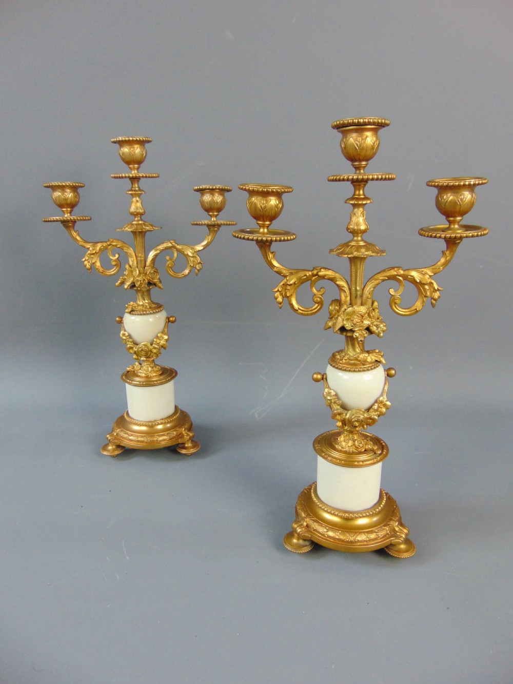 A Pair of Ormolu Candlesticks View II