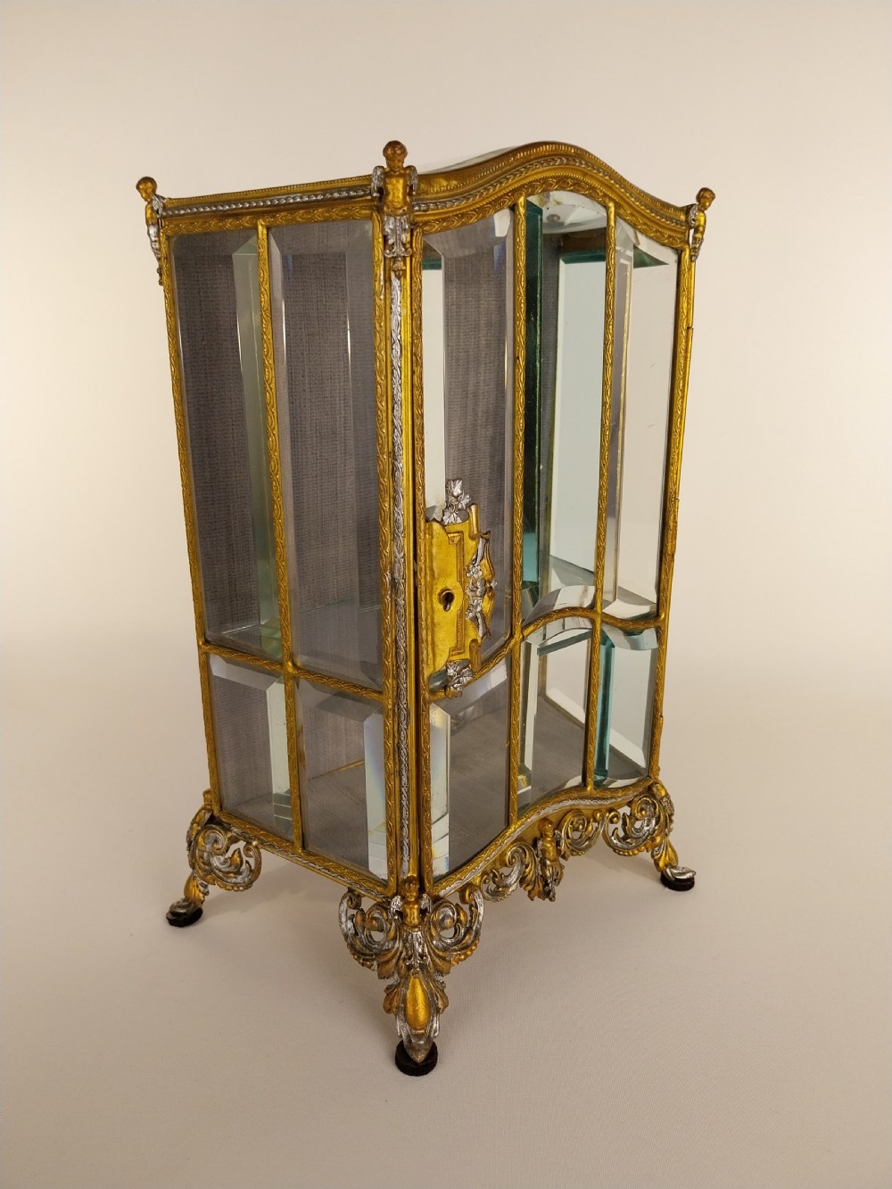 A Glass Vitrine / Watch Cabinet