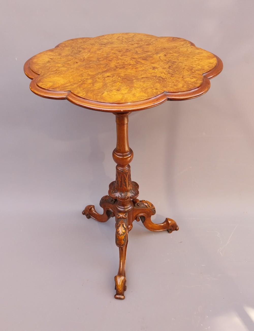 A Walnut Occasional Table View V
