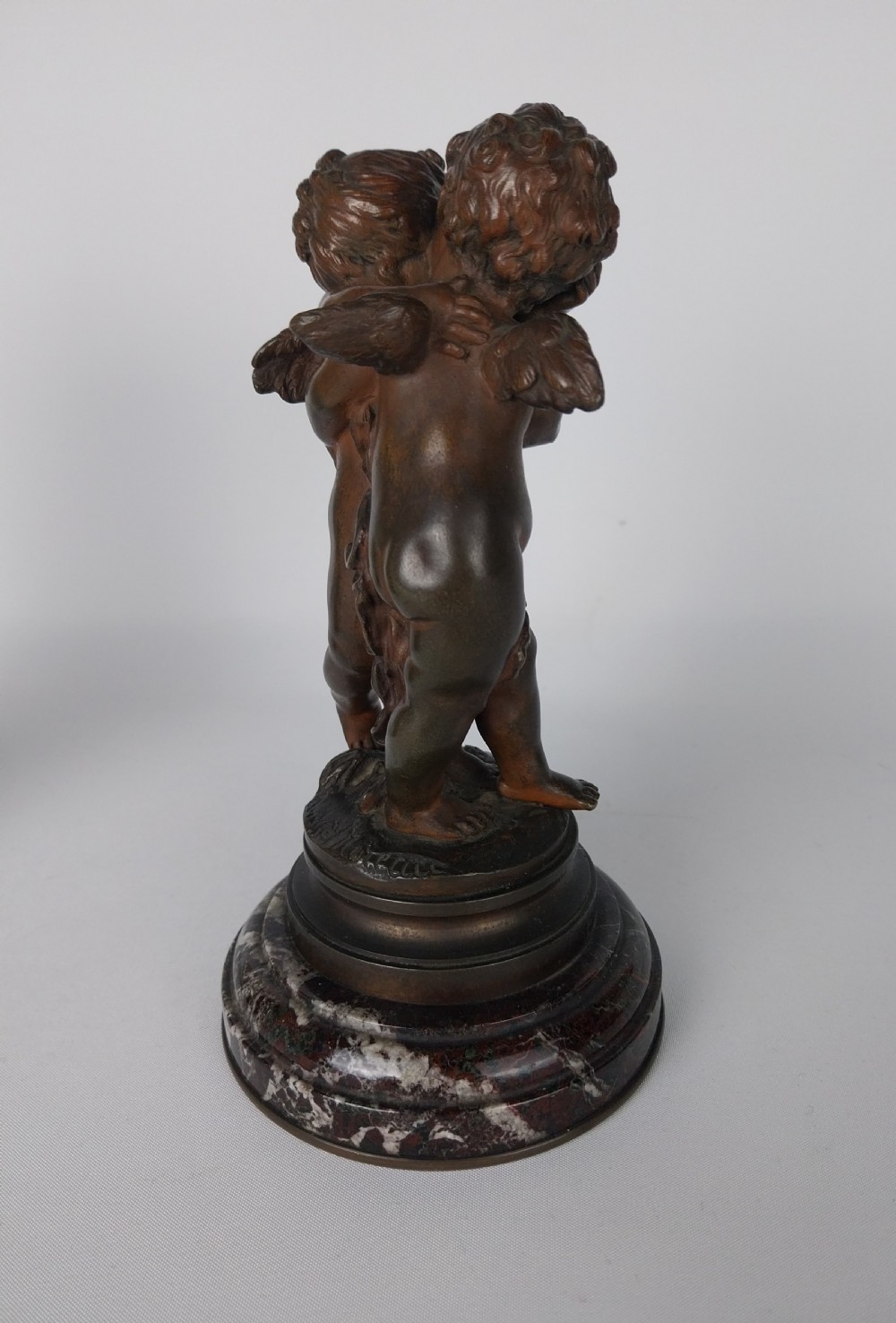 Pair of Cherub Bronze sculptures View VIII