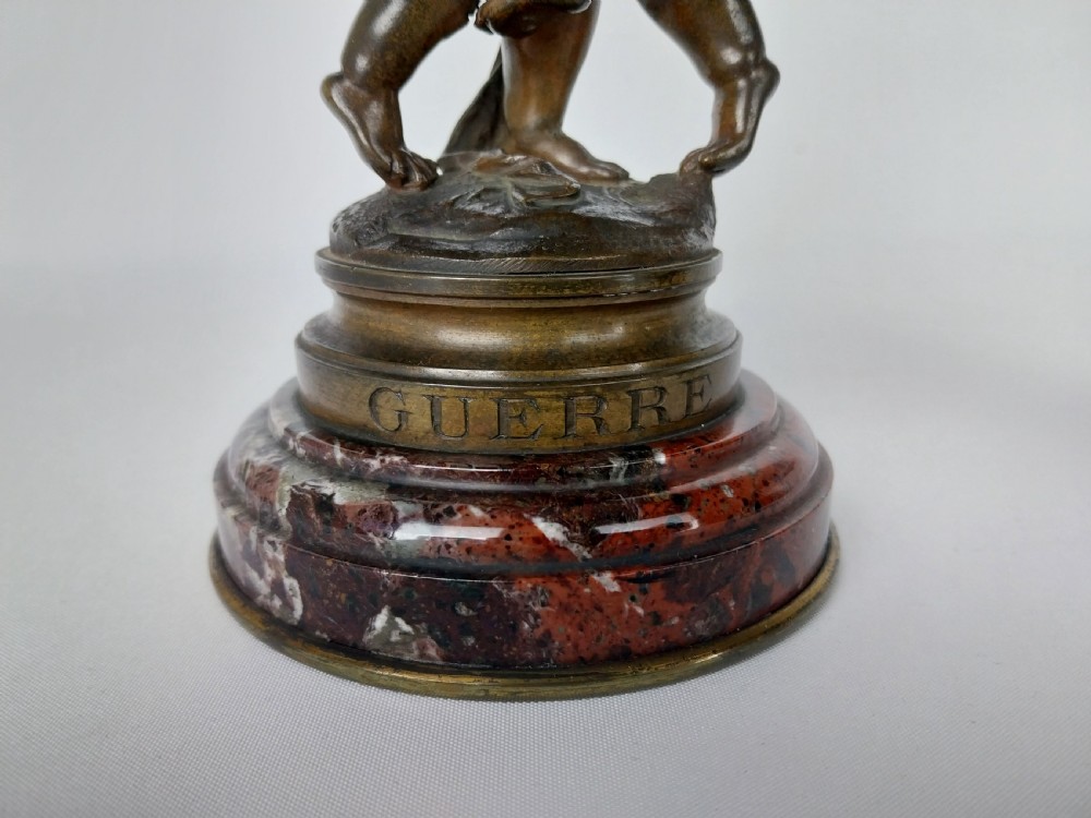 Pair of Cherub Bronze sculptures View XXIII
