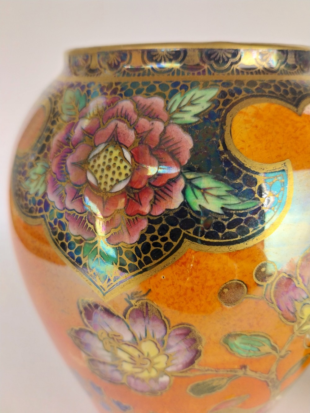 Pair of lustre vases View X