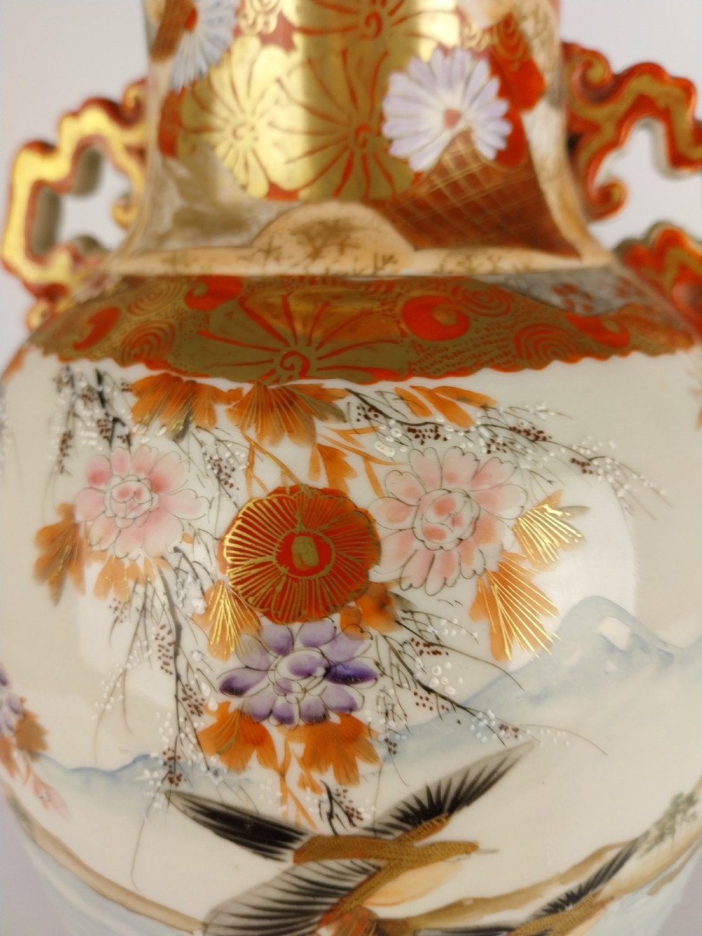 Pair of Kutani vases  View IV