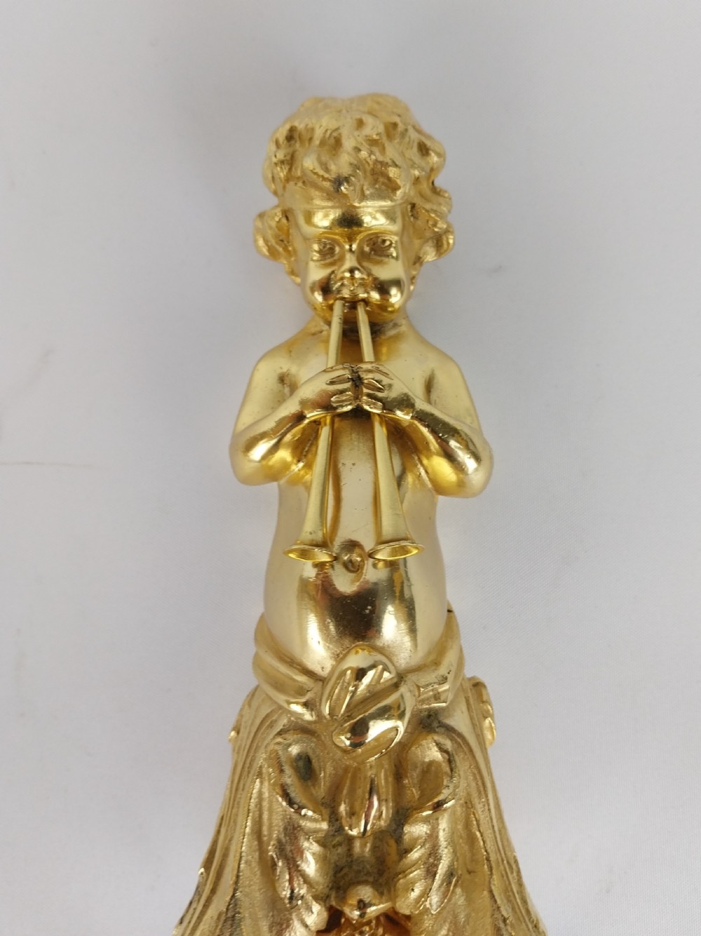Pair of Gilt Bronze French wall lights  View II