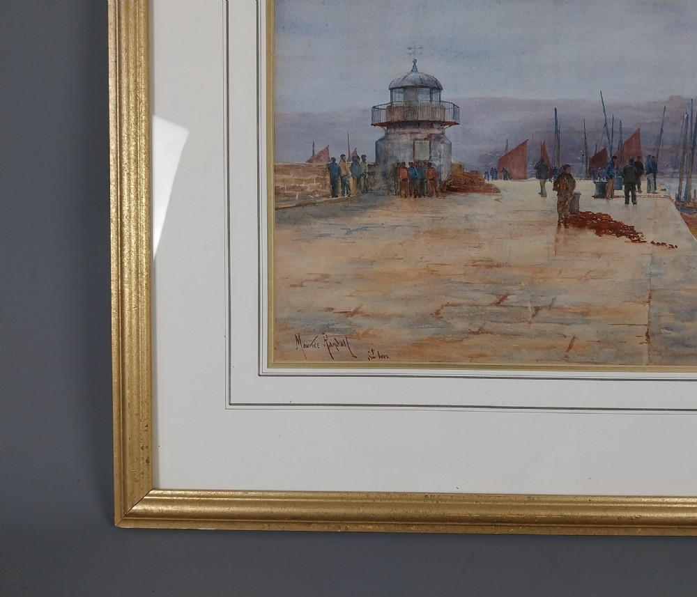 St Ives Water Colour Maurice Randall View III