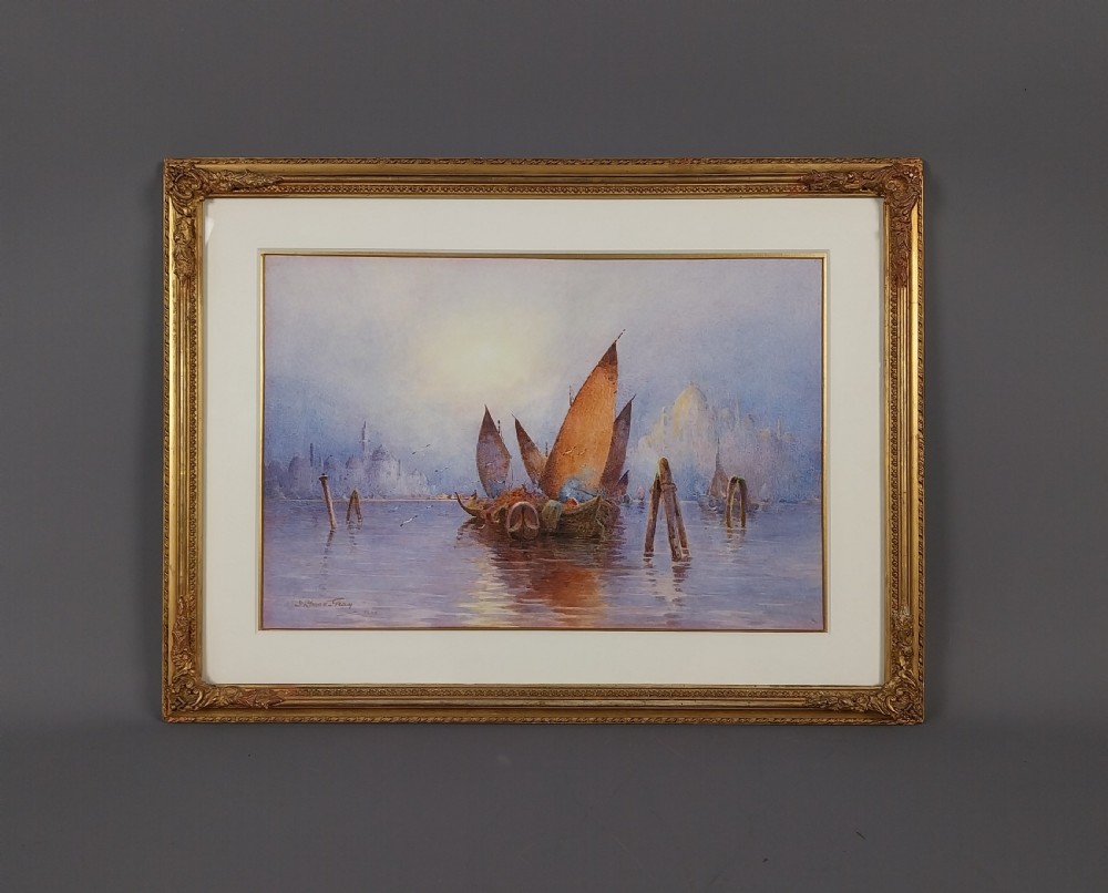 Venice Water Colour John Abernethy Lynas Gray