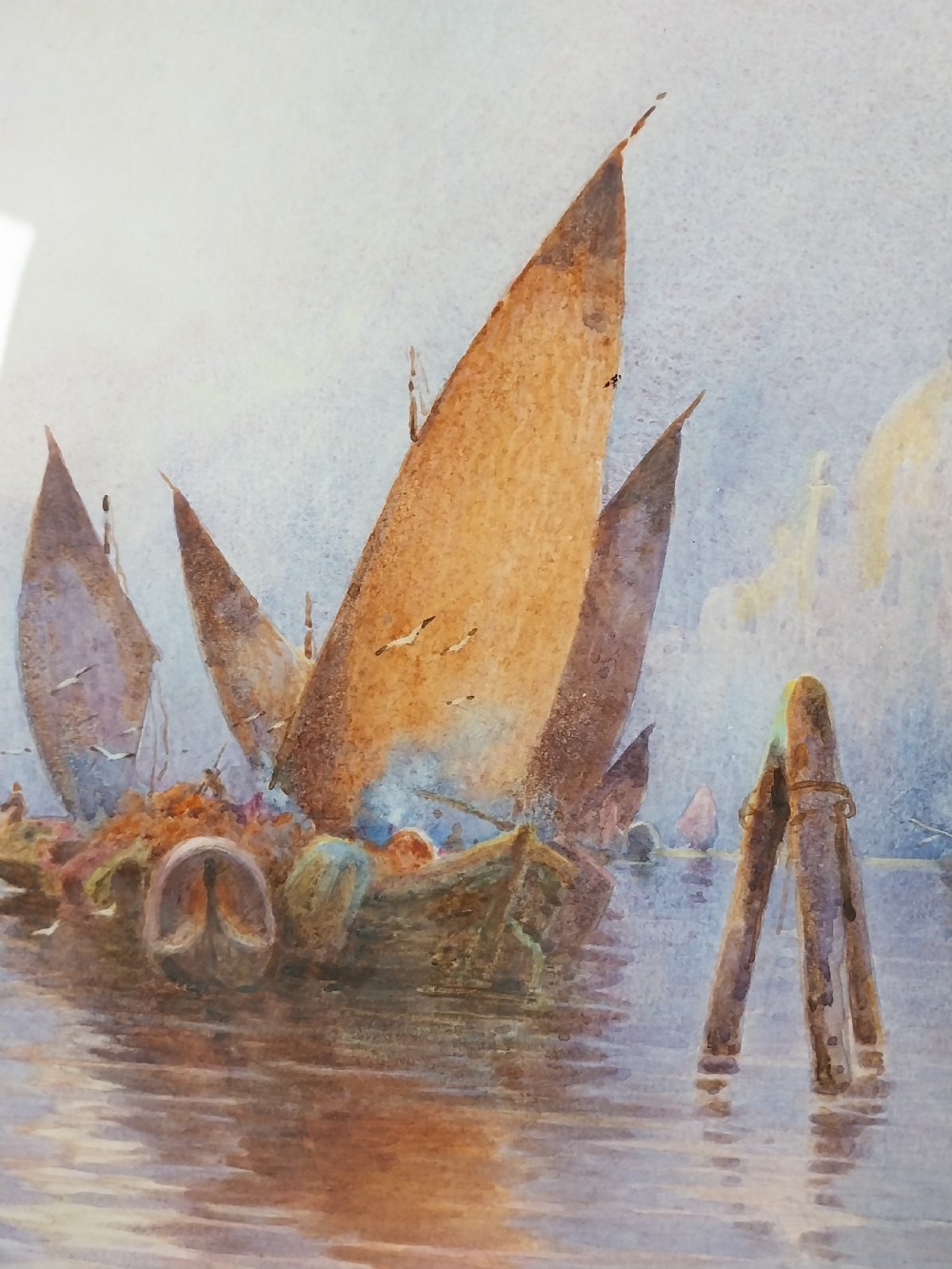 Venice Water Colour John Abernethy Lynas Gray View VI