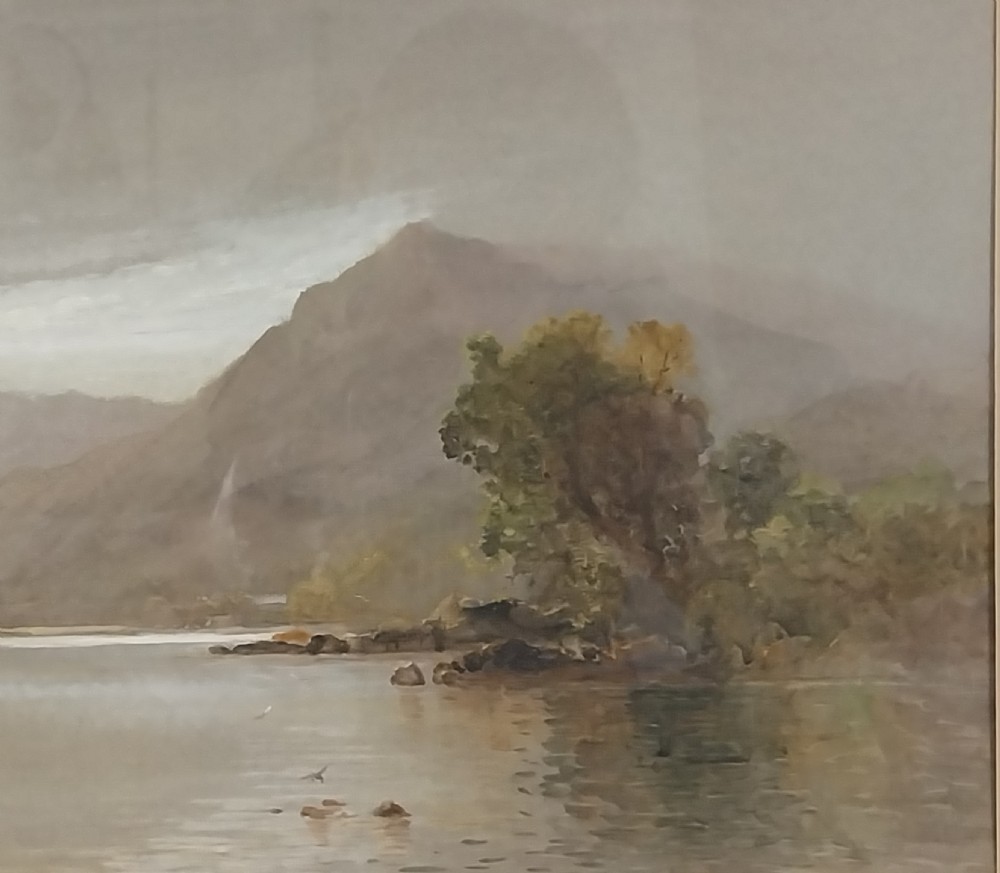Water colour Emil Axel Krause View II