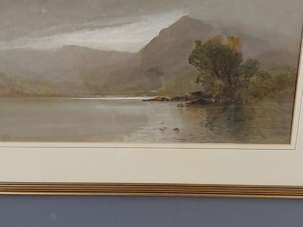 Water colour Emil Axel Krause View V