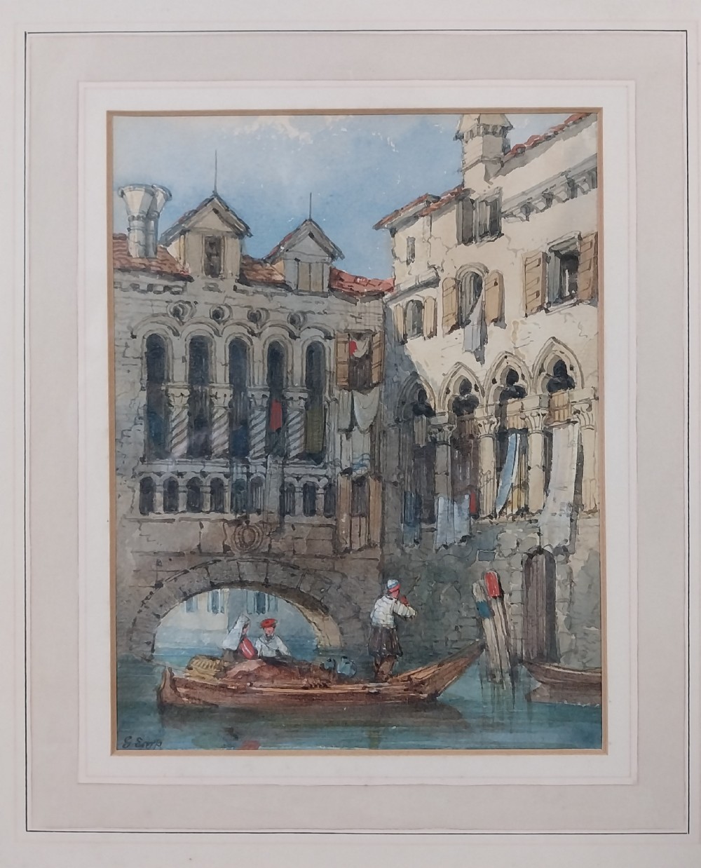 Venice Water Colour  View III