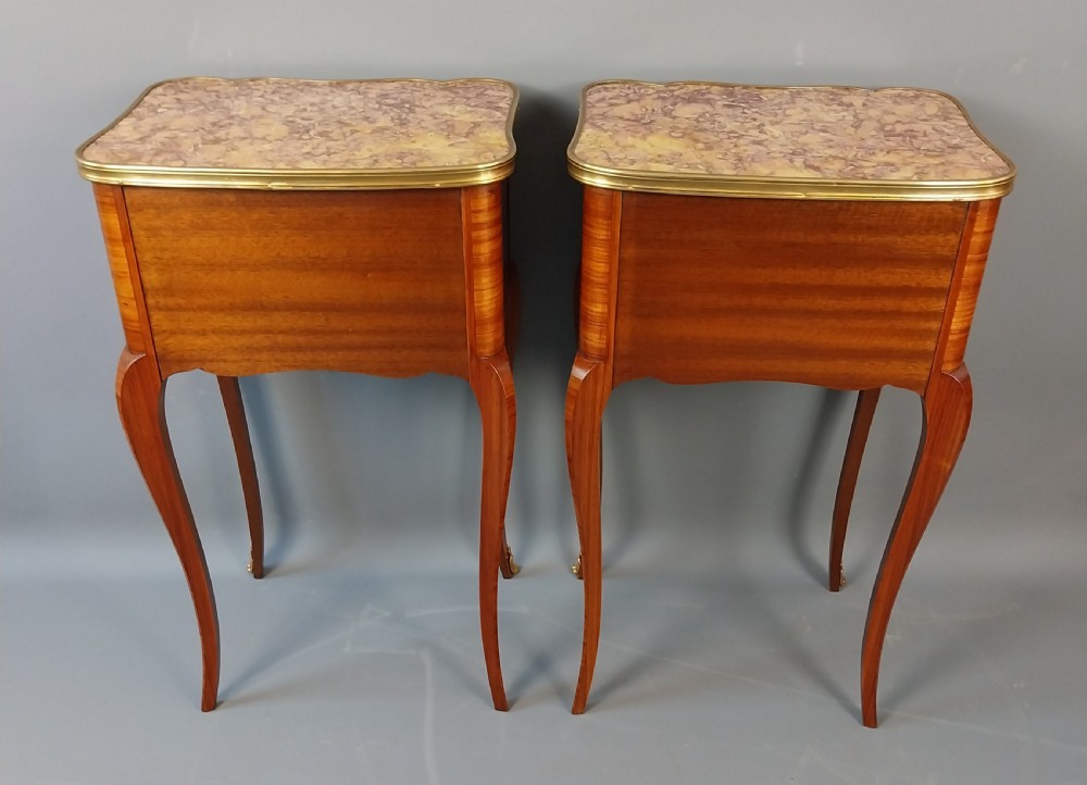 Pair of Tulipwood Side Tables View XI