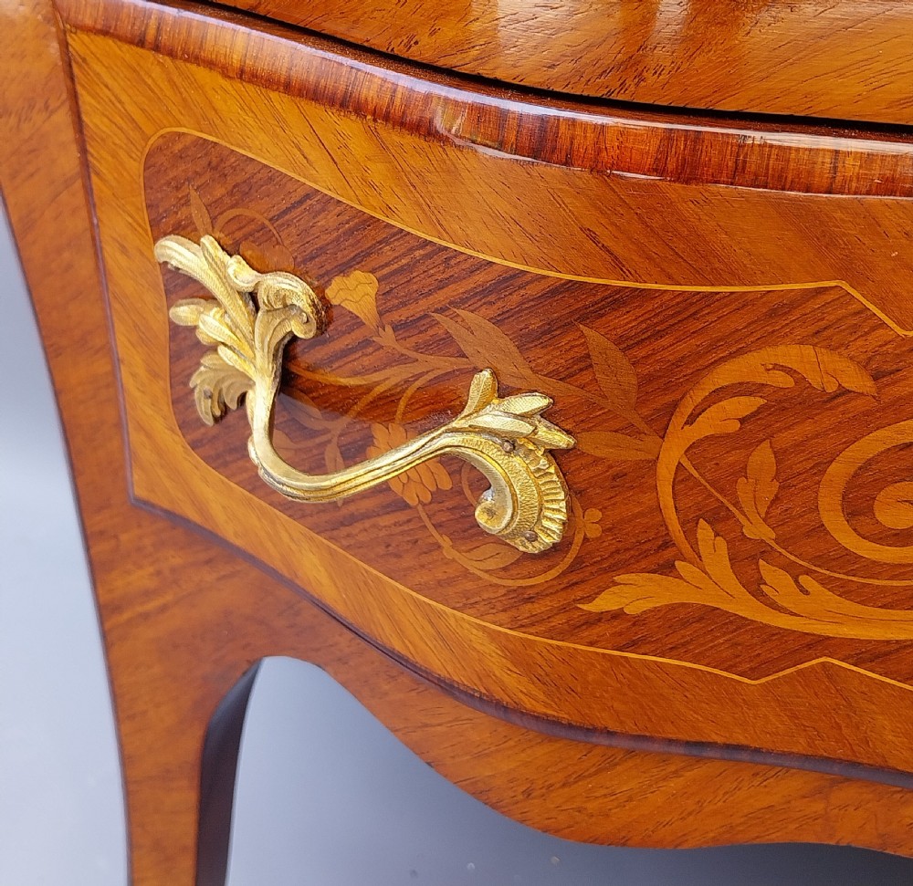 A Petite Bombe shaped French Chest of drawers  View VI