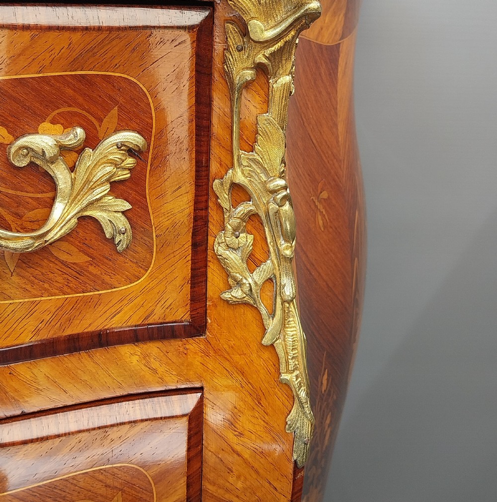 A Petite Bombe shaped French Chest of drawers  View XI