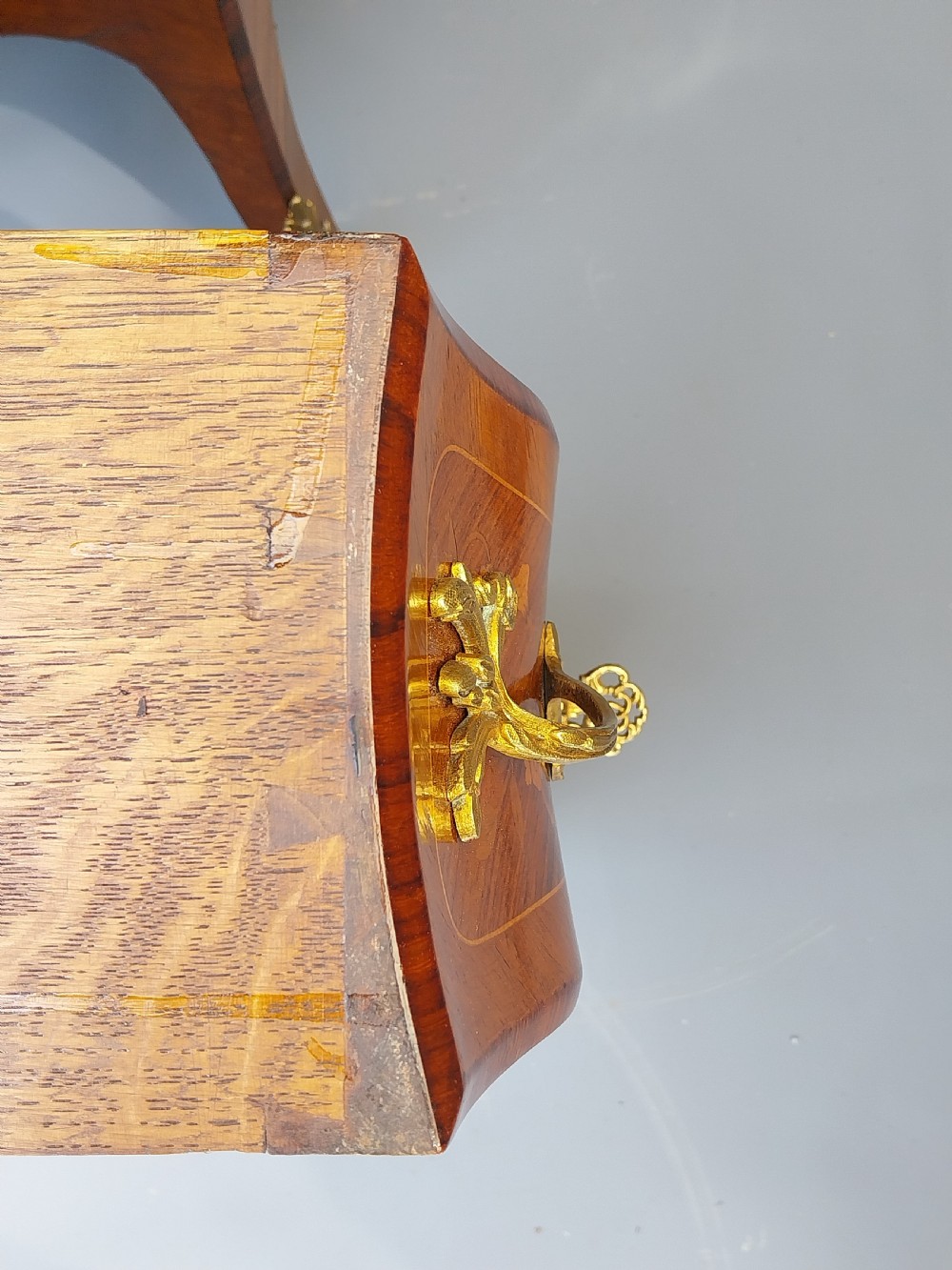 A Petite Bombe shaped French Chest of drawers  View XII