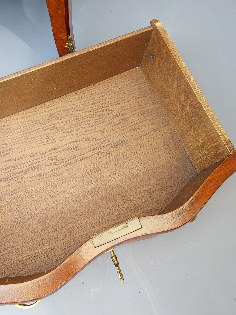 A Petite Bombe shaped French Chest of drawers  View XIII