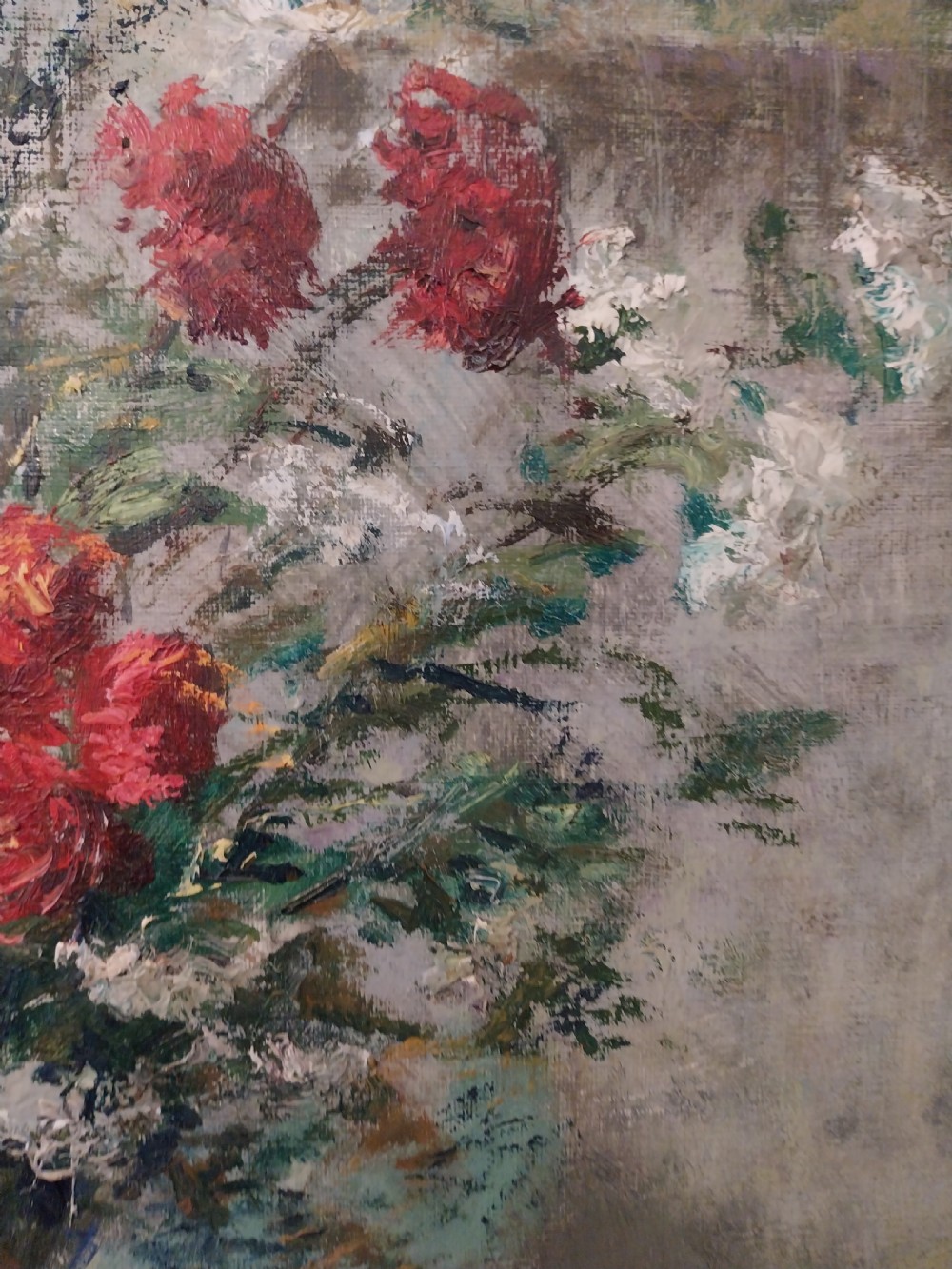 Still Life Oil Painting  Flowers  View VII