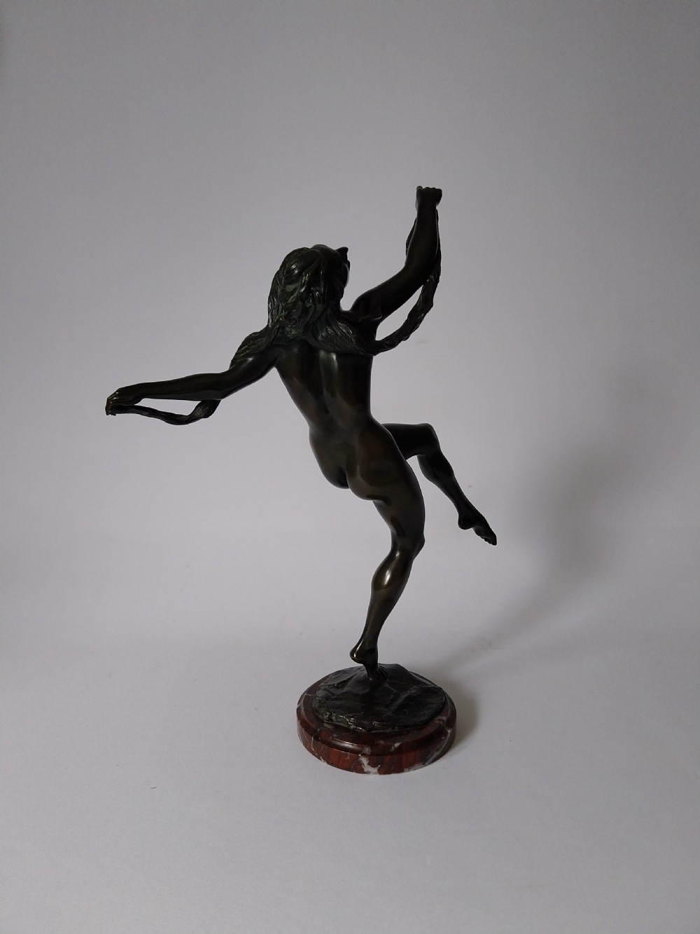 Art Deco Bronze Female Figure View VIII