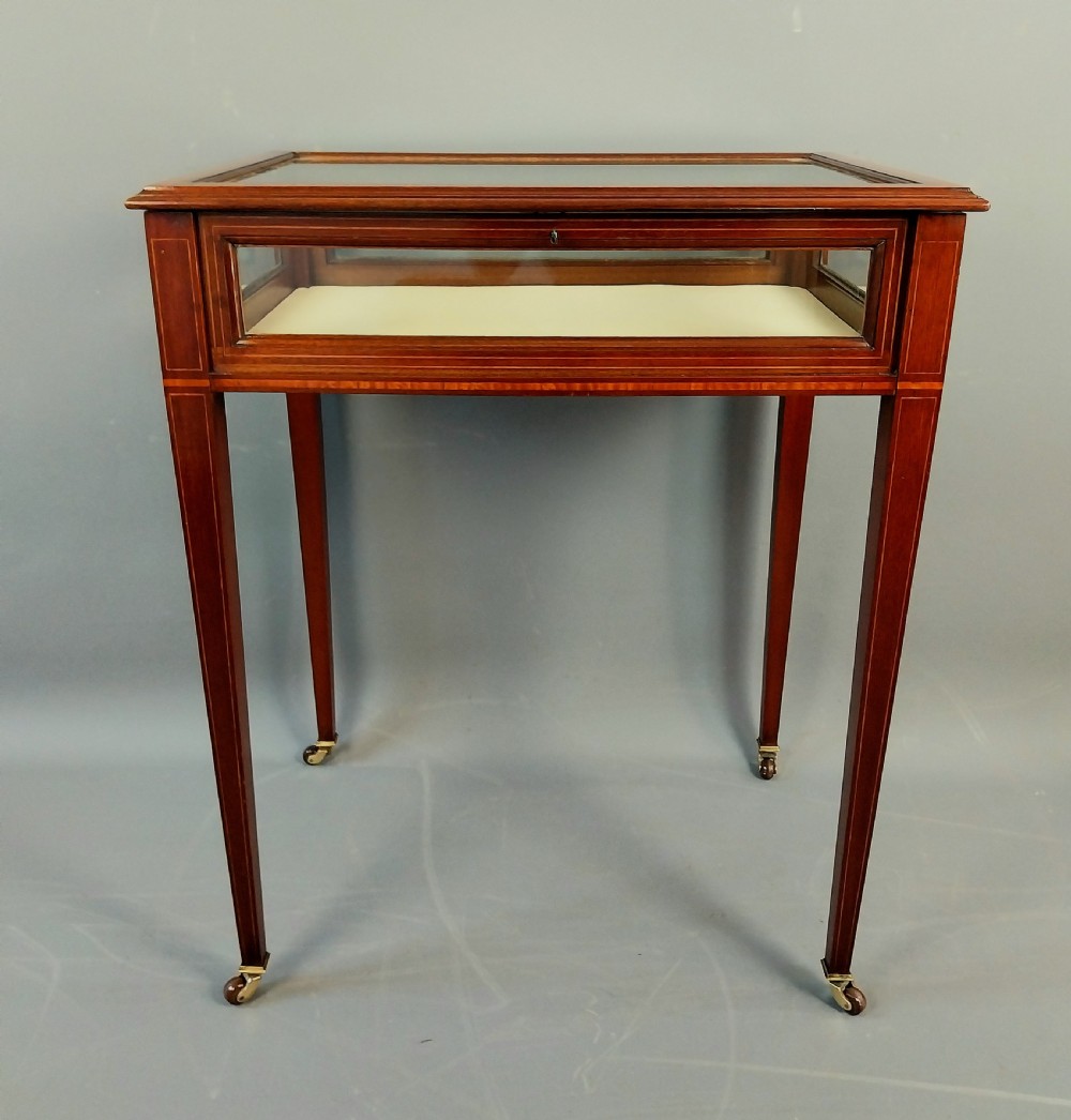 Mahogany Bijouterie Table View VIII