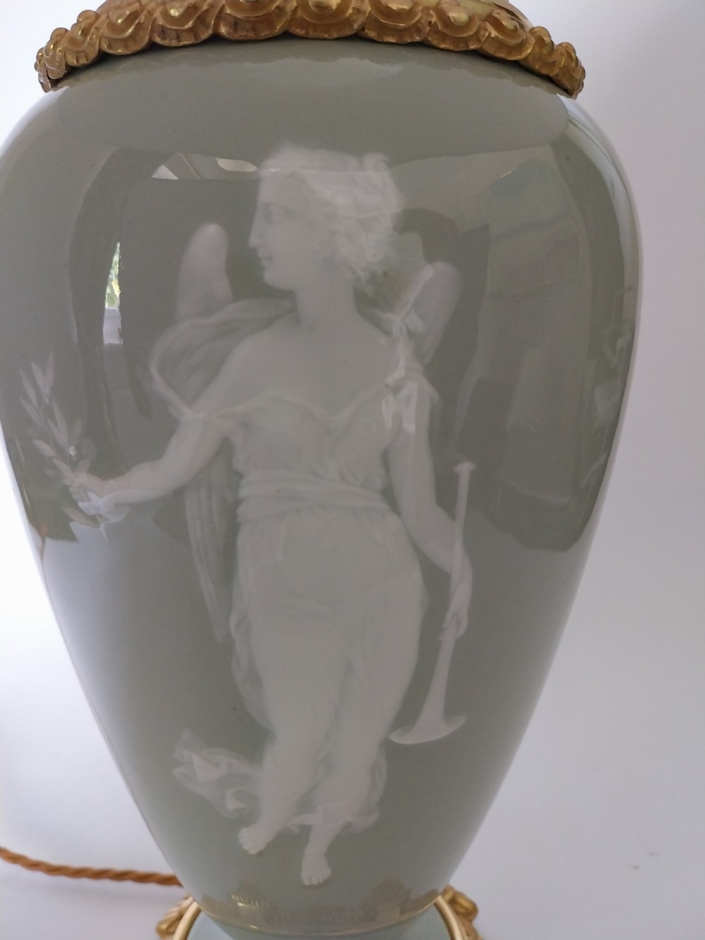 Pate Sur Pate Porcelain Table Lamp  View X