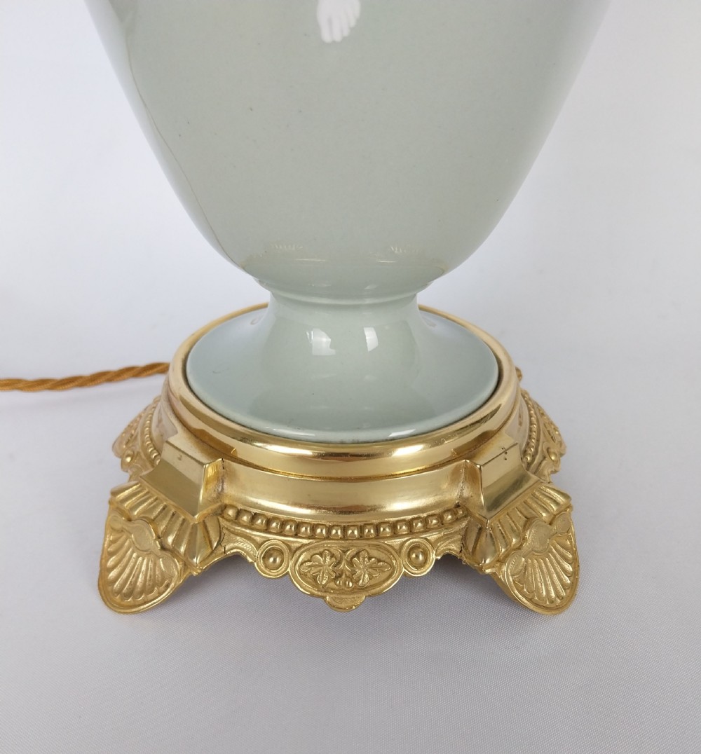 Pate Sur Pate Porcelain Table Lamp  View XV