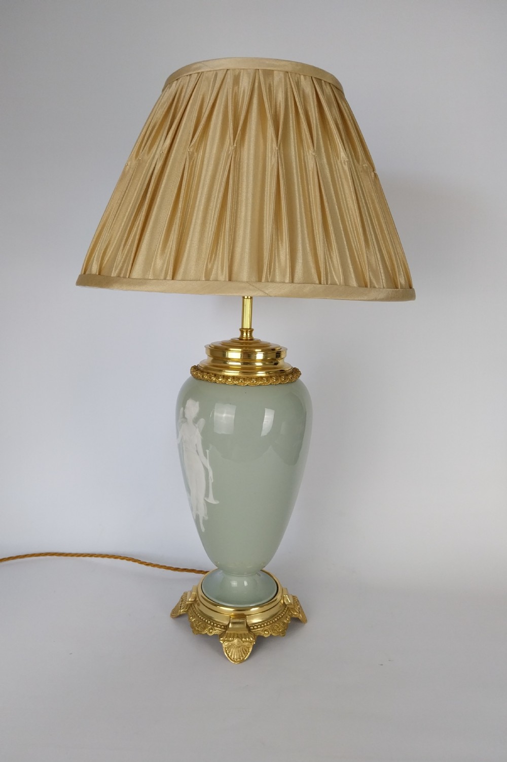 Pate Sur Pate Porcelain Table Lamp  View XVIII
