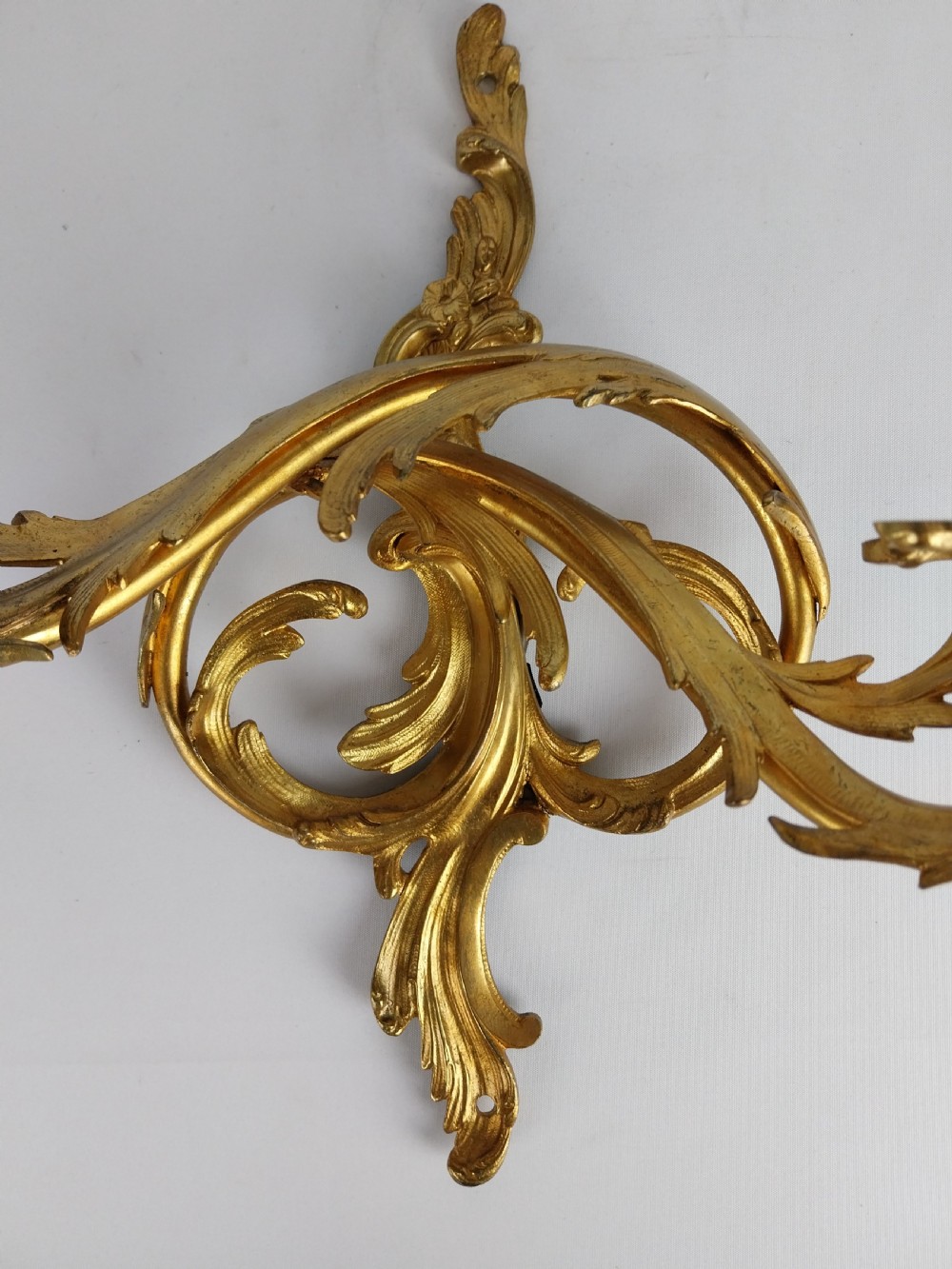 Pair of Gilt Bronze Wall lights  View IX